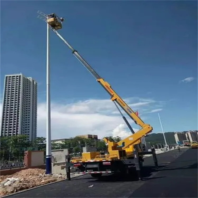 肥东县维修路灯的曲臂升降车出租